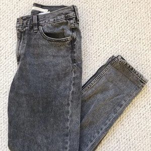 Levi's Premium Dark Wash Mom Jeans